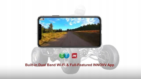 INNOVV K5 Wideorejestrator Motocyklowy 2 kamery 4K Ultra HD WiFi GPS 5Hz
